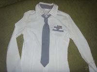 Лот: 5924132. Фото: 2. Блузка белая дев. Одежда и аксессуары