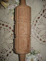 Лот: 11839768. Фото: 3. Винтажная фигурная пряничная скалка... Домашний быт