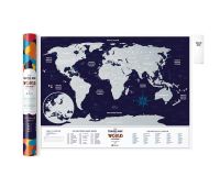 Лот: 15604161. Фото: 5. Скретч Карта Мира Travel Map Holiday...