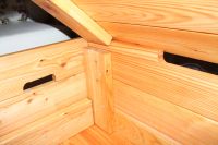 Лот: 25886033. Фото: 5. Сундук из массива лиственницы