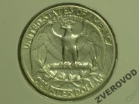 Лот: 5929168. Фото: 3. США 25 центов quarter 1964 D серебро... Коллекционирование, моделизм