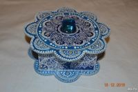 Лот: 8695904. Фото: 7. Часы настенные "Зимние кружева...