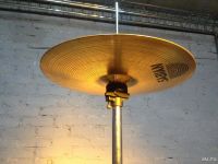 Лот: 8388022. Фото: 2. Sabian b8 pro 14 hi hat c трещиной. Музыкальные инструменты