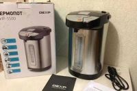 Лот: 19255918. Фото: 3. Термопот DEXP THP-3500 серебристый... Бытовая техника