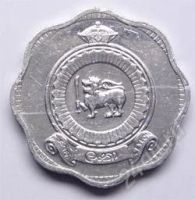 Лот: 91825. Фото: 2. Цейлон. Шри-Ланка. 2 цента 1971г... Монеты
