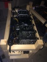 Лот: 10253267. Фото: 3. Ферма из 5 видео карт. Компьютеры, оргтехника, канцтовары