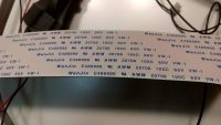 Лот: 15315229. Фото: 2. Шлейф LVDS WenJin E488986 AWM... Запчасти для бытовой техники