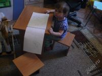 Лот: 348958. Фото: 2. Комлектик дет. мебели: столик... Дети растут