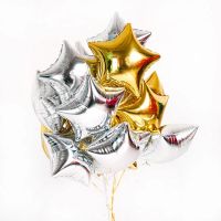 Лот: 3491446. Фото: 2. 20 гелиевых фольгированных шаров... Сувениры, подарки