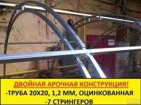 Лот: 10632933. Фото: 11. Теплица "Рублевская ЛЮКС Двойная...