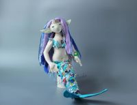 Лот: 11448471. Фото: 2. Русалочка, кукла ручной работы... Ручная работа