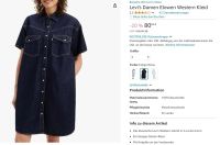 Лот: 21543643. Фото: 20. Джинсовое платье Levis Elowen...