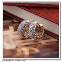 Лот: 3222322. Фото: 3. Очень красивые серьги с позолотой... Красноярск