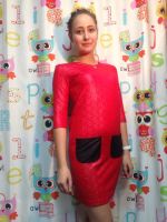 Лот: 8252805. Фото: 4. #12 Платье цвет красный размер... Красноярск