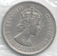 Лот: 14480474. Фото: 2. Восточные Карибы 25 центов 1965... Монеты