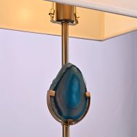 Лот: 21372823. Фото: 9. Настольная Лампа Blue Agate Table...