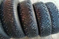 Лот: 21723176. Фото: 3. Комплект зимней шипованной резины... Авто, мото, водный транспорт