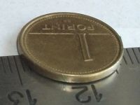 Лот: 7760218. Фото: 3. Монета 1 форинт один Венгрия 1996... Коллекционирование, моделизм