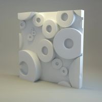 Лот: 6122959. Фото: 2. 3D панель Лутон 350х350х25. Отделочные материалы