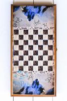 Лот: 11626414. Фото: 4. Нарды + шашки Российские малые...