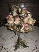 Лот: 11597036. Фото: 6. Антикварные фигурка Танцовщица...