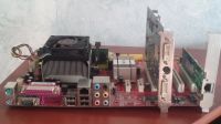 Лот: 12027900. Фото: 3. Мать K9N Neo-F V2 + видео Radeon... Компьютеры, оргтехника, канцтовары