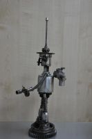 Лот: 6275223. Фото: 3. Сувенир РОБОТ из автозапчастей... Красноярск