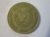 Лот: 7669999. Фото: 2. 20 центов 1983 Кипр птица. Монеты
