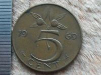 Лот: 10702495. Фото: 5. Монета 5 цент пять Нидерланды...