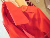 Лот: 1784707. Фото: 3. Пальто красное. Одежда, обувь, галантерея