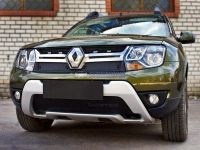 Лот: 16313794. Фото: 2. Накладка на передний бампер Renault... Автохимия, масла, тюнинг