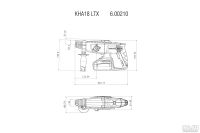 Лот: 15479888. Фото: 9. Перфоратор Metabo KHA 18 LTX 4...