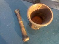 Лот: 7114508. Фото: 3. ступка + пестик чугун .средняя. Коллекционирование, моделизм