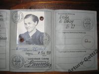 Лот: 6060684. Фото: 3. Паспорт гражданский 1953 г ФРГ. Коллекционирование, моделизм