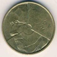 Лот: 8942506. Фото: 2. Бельгия 5 франков 1986 года. Король... Монеты