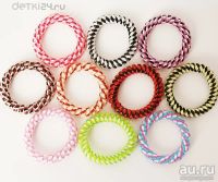 Лот: 12576603. Фото: 2. Резинка-пружинка для волос набор... Аксессуары
