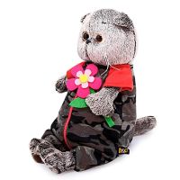 Лот: 17841249. Фото: 2. Кот Басик в камуфляжном комбинезоне... Игрушки