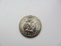 Лот: 10354592. Фото: 2. США 1 доллар 1981 г Энтони Сьюзен... Монеты