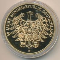 Лот: 5897426. Фото: 2. Германия 2009 медаль жетон 60... Значки, медали, жетоны