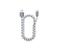 Лот: 19579350. Фото: 2. Кабель Type-C AWEI CL-51 1m, серый. Аксессуары