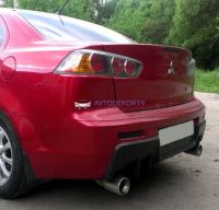 Лот: 15881438. Фото: 2. Накладка "EVO style" на задний... Автохимия, масла, тюнинг