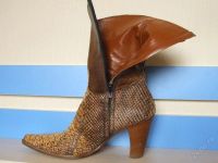 Лот: 1783978. Фото: 2. Сапоги женские из кожи змеи, р-р... Женская обувь