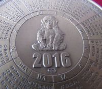 Лот: 11463531. Фото: 4. Россия Медаль 2016 Год Обезьяны... Красноярск