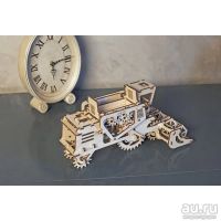 Лот: 8216240. Фото: 3. Деревянная механическая 3D-модель... Сувениры, подарки