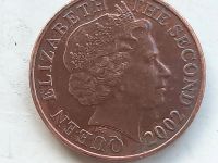 Лот: 25662390. Фото: 2. Монета Джерси 1 пенни, 2002. Монеты
