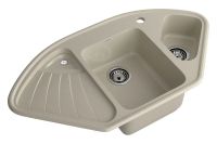 Лот: 23661238. Фото: 2. Мойка угловая врезная с крылом... Сантехника, водопровод