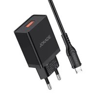 Лот: 22142774. Фото: 3. СЗУ JOKADE JB048 1*USB + microUSB... Смартфоны, связь, навигация