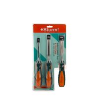 Лот: 25758551. Фото: 2. Набор плоских стамесок Sturm 6... Инструмент и расходные