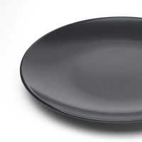 Лот: 13564939. Фото: 2. Тарелка десертная, темно-серый. Посуда, кухонная утварь