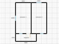 Лот: 11087655. Фото: 5. Каркасный дом 6х6м с террасой...